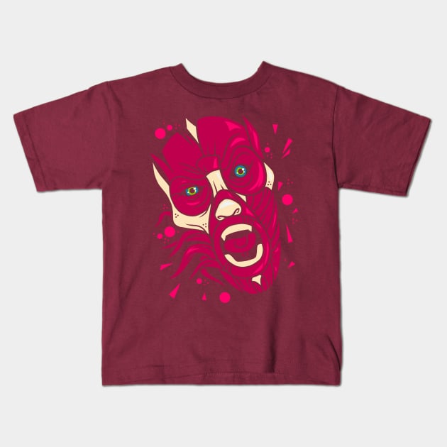 Unraveled Kids T-Shirt by ArtisticDyslexia